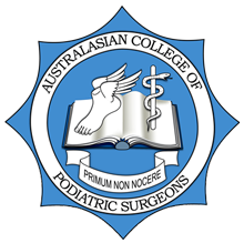 Australasian College of Podiatric Surgeons logo